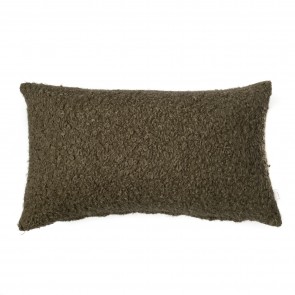 Kussen Boucle Taupe 30/50 cm 