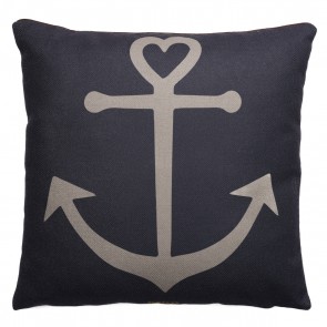 Kussen Anchor Deep Blue  