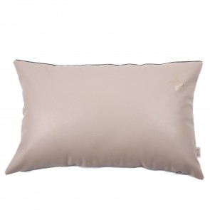 Pillow Sky Leather  Camel Brown 40/60 cm 