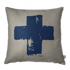 Pillow Cross Grey 50/50 cm